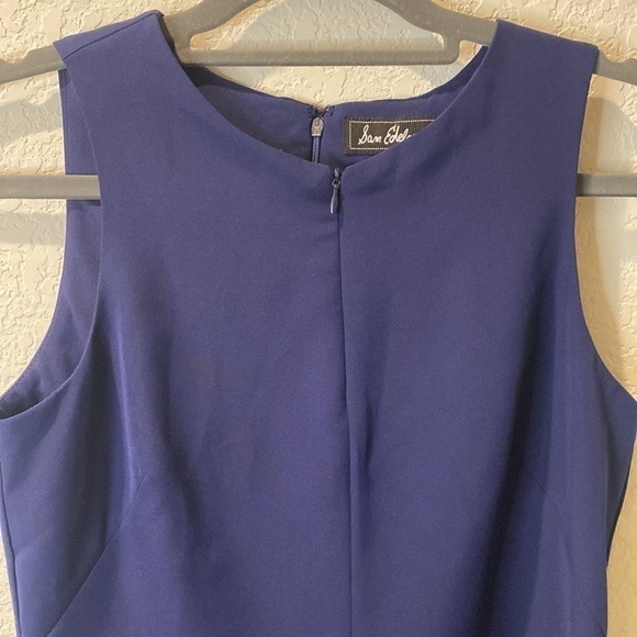 SAM Edelman Colorblock, Front & Back Zipper Sheath Dress - Picture 7 of 14